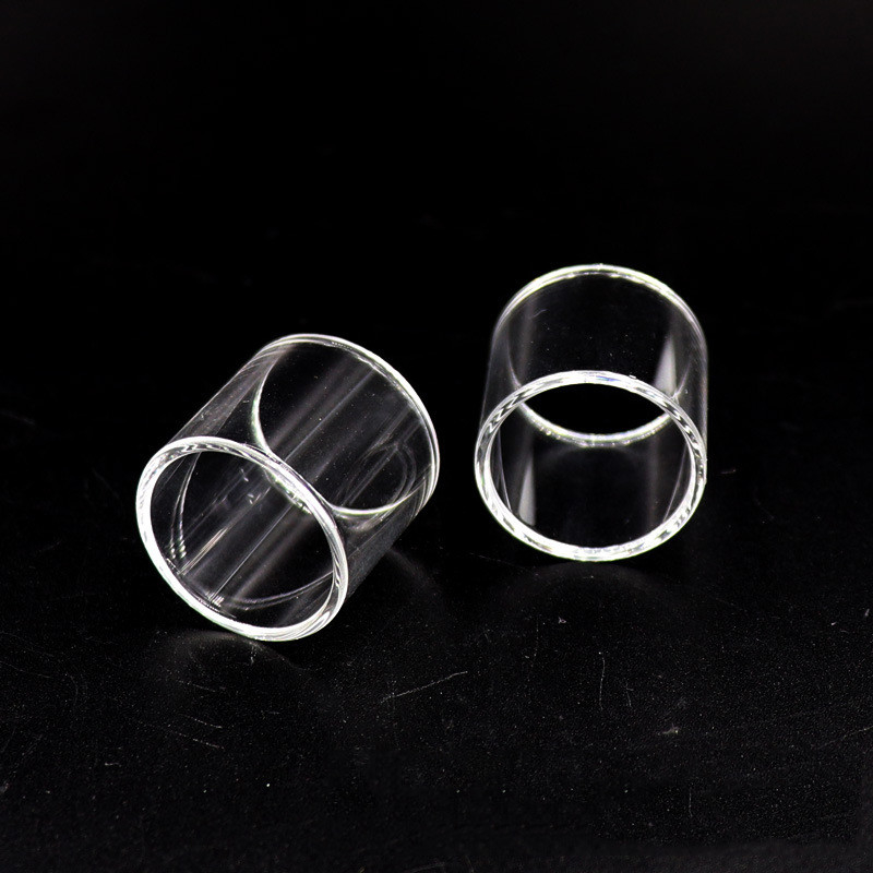 Color liso plano transparente del tubo de vidrio de Pyrex diverso para el producto de Geekvape