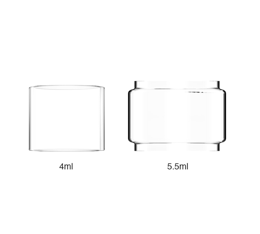 Tubo de vidrio de Pyrex del reemplazo para los vidrios del bulbo 5.5ml de Zeus Dual/de Zeus X para el tanque de Vape