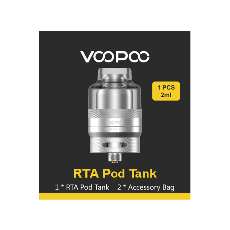 reemplazo de los 26 x 46,5 del milímetro Voopoo Rta de la vaina del tanque 2ml 510 del hilo tanques de Pnp