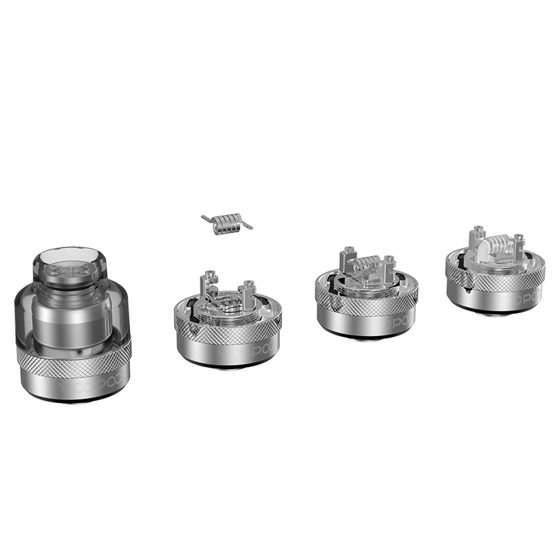reemplazo de los 26 x 46,5 del milímetro Voopoo Rta de la vaina del tanque 2ml 510 del hilo tanques de Pnp