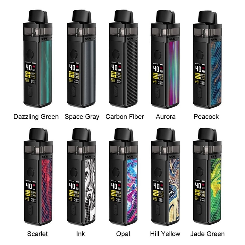 Bobina 1500mah de Voopoo Vinci 40w Pnp 0.3ohm 0.8ohm de los equipos del arrancador del sistema de la vaina de la FCC del CRC