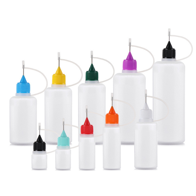 Botellas vacías de punta de aguja desnudas de la botella 3ml 5ml 10ml 30ml 50ml 60ml 100ml 120ml Vape de Eliquid