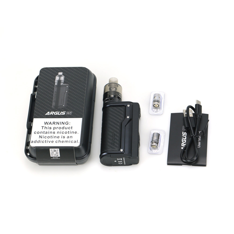 Los equipos de la MOD de Argus GT 160w Vape se doblan 18650 atomizador del tanque de la batería 4.5ml 2ml
