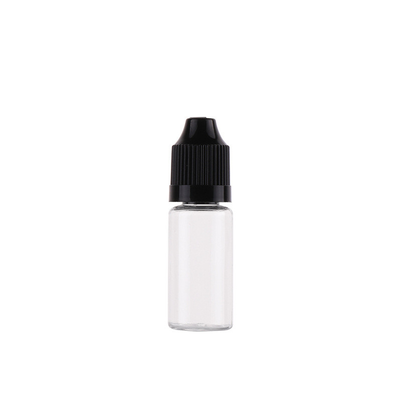 Botella vacía plástica del ANIMAL DOMÉSTICO V3 Ejuice de la FCC que fuma el tapón de tuerca colorido de la botella clara líquida de E