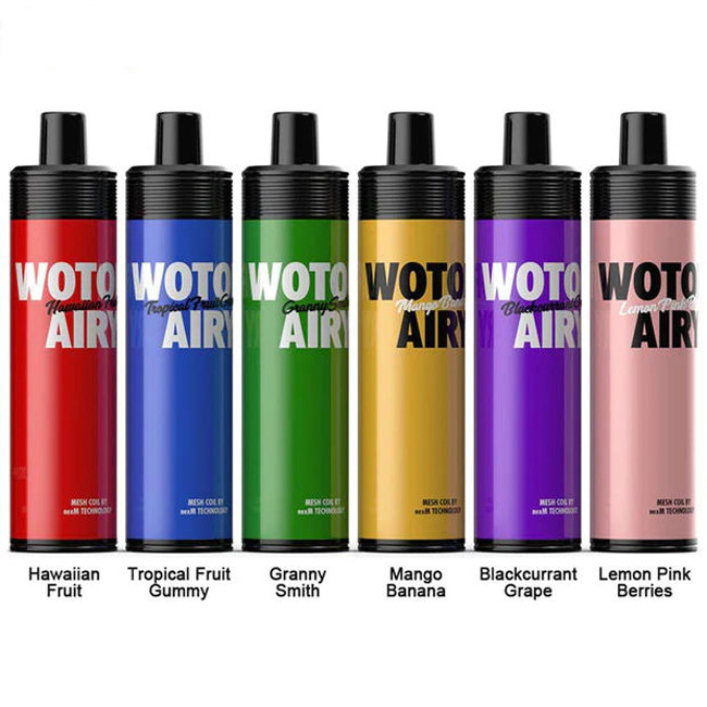 Recargable 1000 soplos desechables Vape Pod Device Kit Wotofo Airy Portable Pod Vape