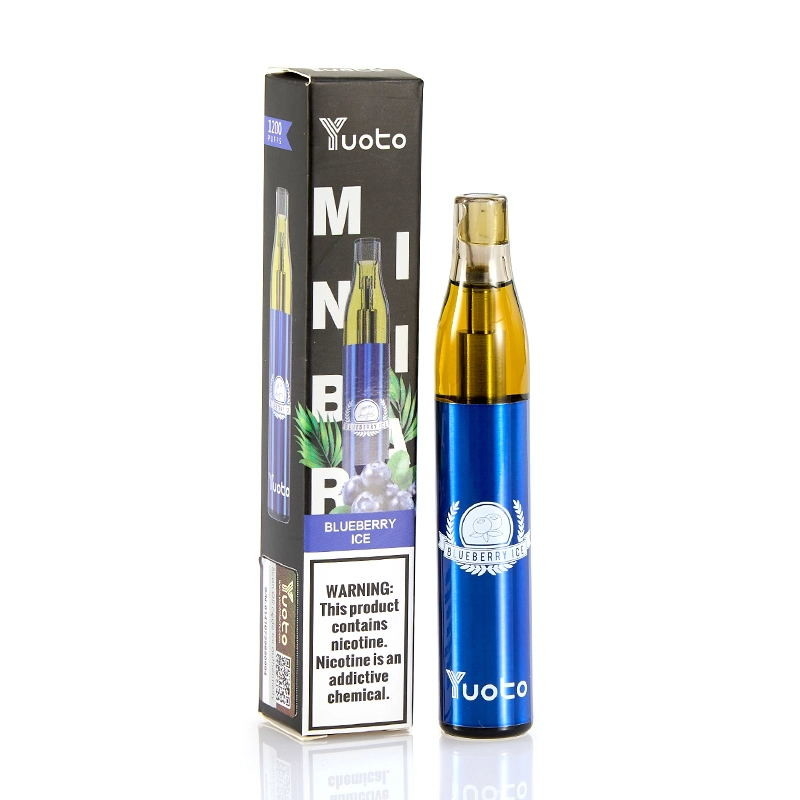 Mini Bar Disposable Vape Kit 1200 sopla dispositivo de la vaina del sabor de la fruta de 650mah 4ml