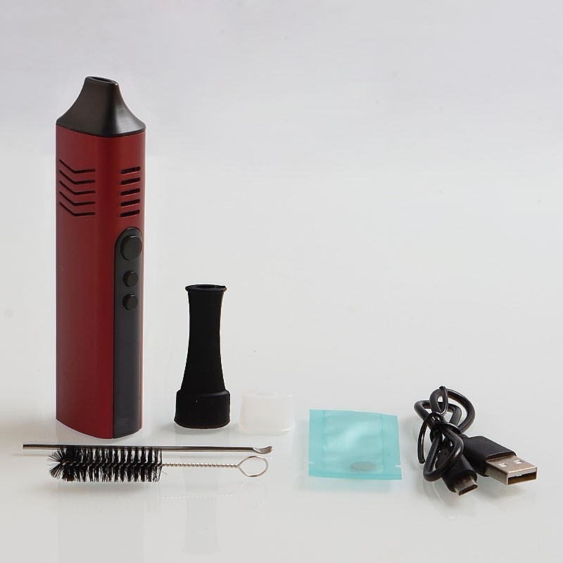 5V / pluma seca de 0.5A Hugo Vapor Conqueror 2600mah Herb Vaporizer Kit Dry Herb