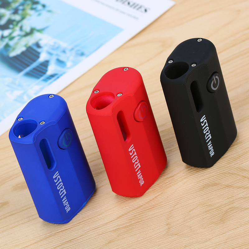 Tormenta M1 VV 800mah del vapor construido en MOD Cbd Vape Mods de la caja de batería