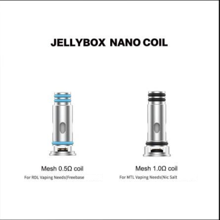 Bobina nana del reemplazo de Lelote Jellybox para SE/el equipo nano 1.0Ω/0.5Ω de Rincoe Jellybox de X/del aire X