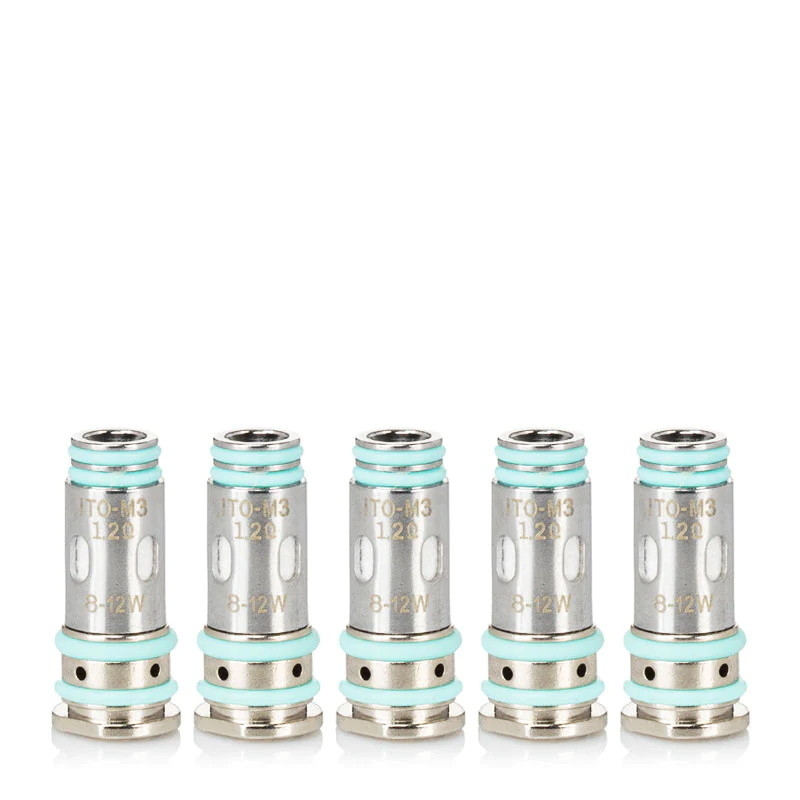 Reemplazo de la bobina de Voopoo ITO Coil 5pcs M0 M2 M3 Vape para 20 dóricos/fricción Q
