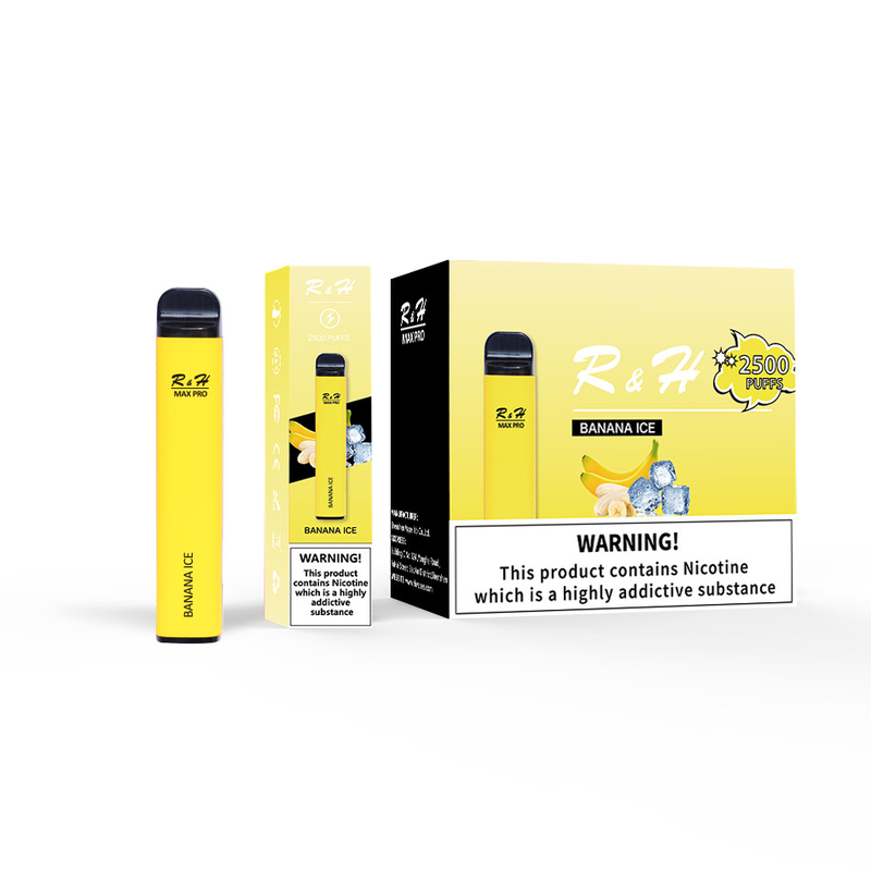 Soplos disponibles 1.3ohm Mesh Coil Disposable Kit de Vapes Max Pro 8ml 950mah 2500 de la vaina