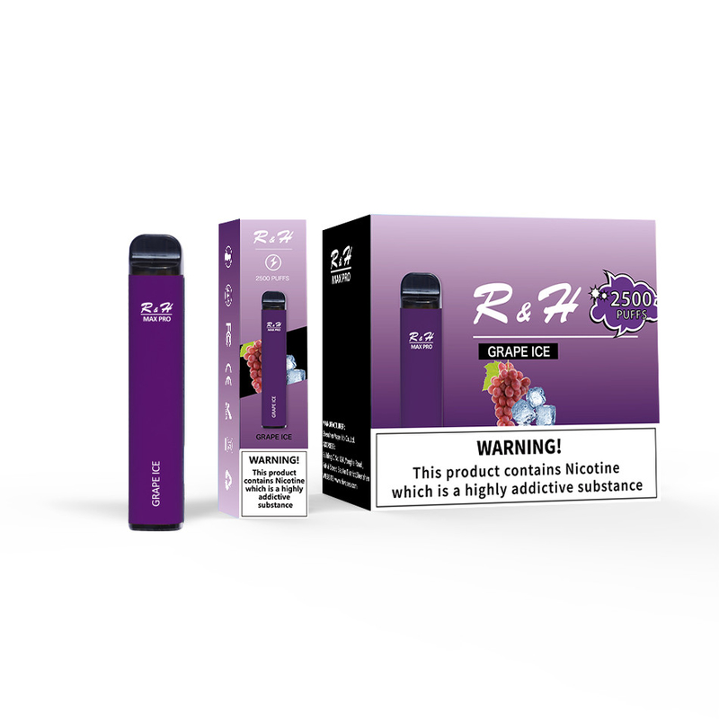 Soplos disponibles 1.3ohm Mesh Coil Disposable Kit de Vapes Max Pro 8ml 950mah 2500 de la vaina