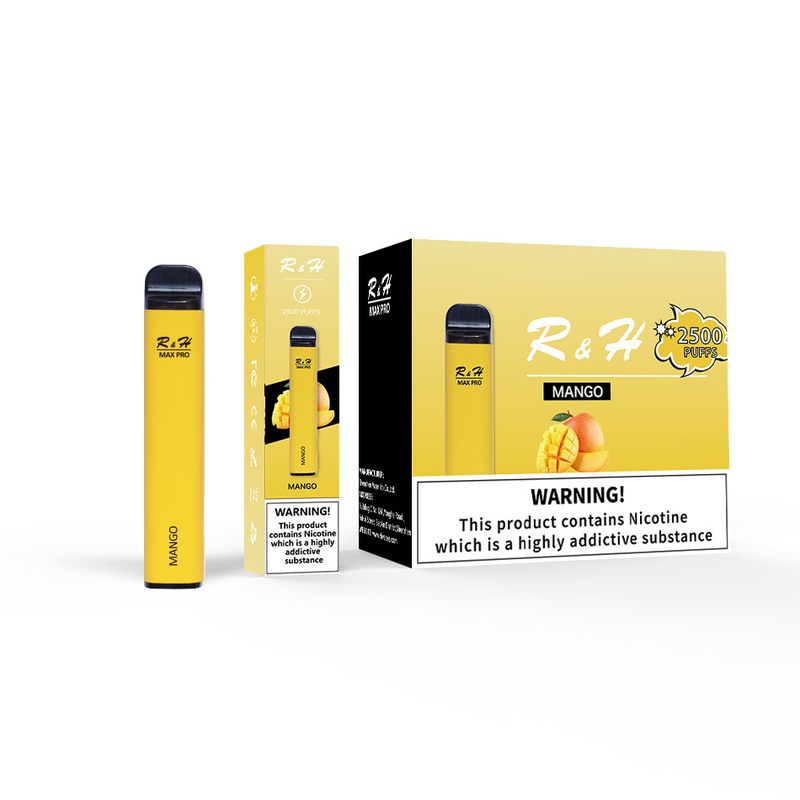 Soplos disponibles 1.3ohm Mesh Coil Disposable Kit de Vapes Max Pro 8ml 950mah 2500 de la vaina
