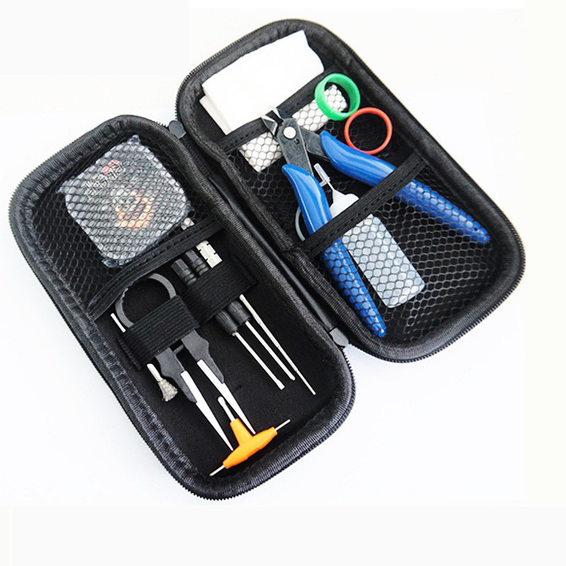 Herramienta electrónica Kit Pliers del edificio de la bobina del equipo de herramienta de los accesorios X6 Vape del cigarrillo DIY