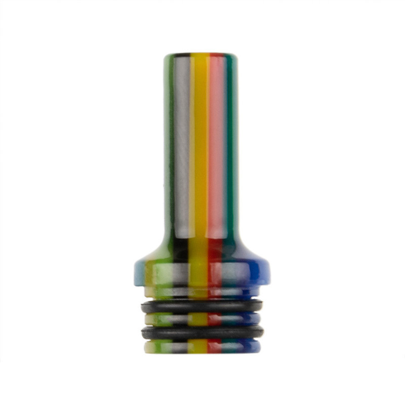 Extremidades de encargo del goteo de la MTL Vape del arco iris 510 de la resina AS285 para Vape Pen Atomizer Cartridges
