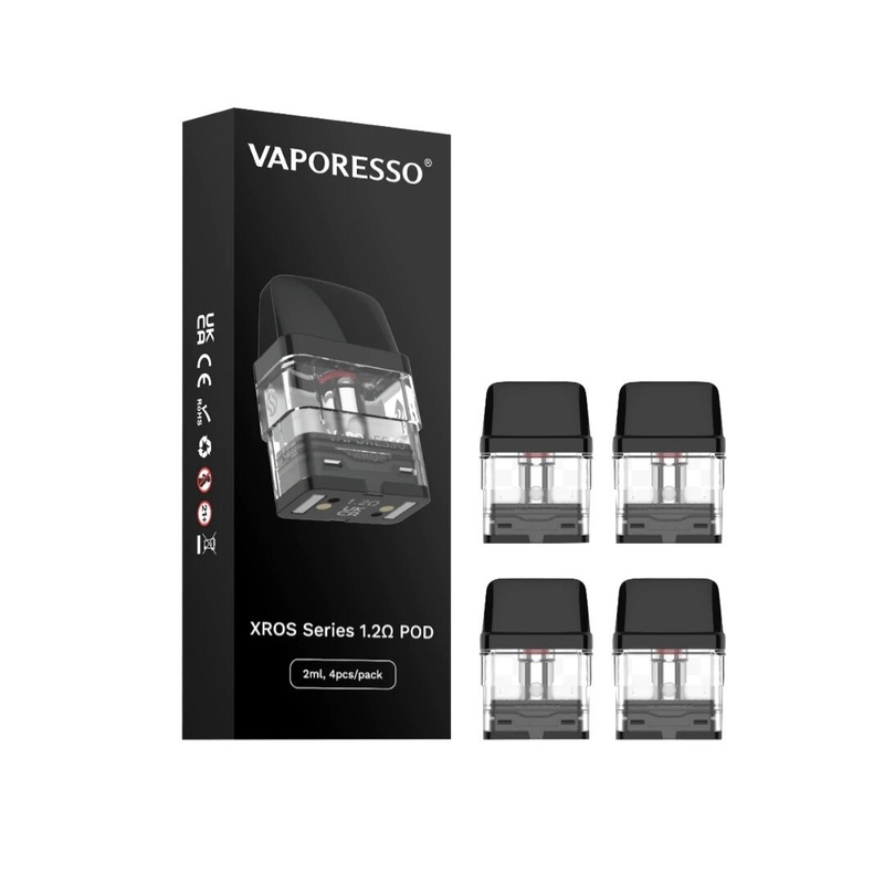Cartucho vacío de calefacción COREX Vaporesso Pod Xros Series 1.2ohm 4pcs