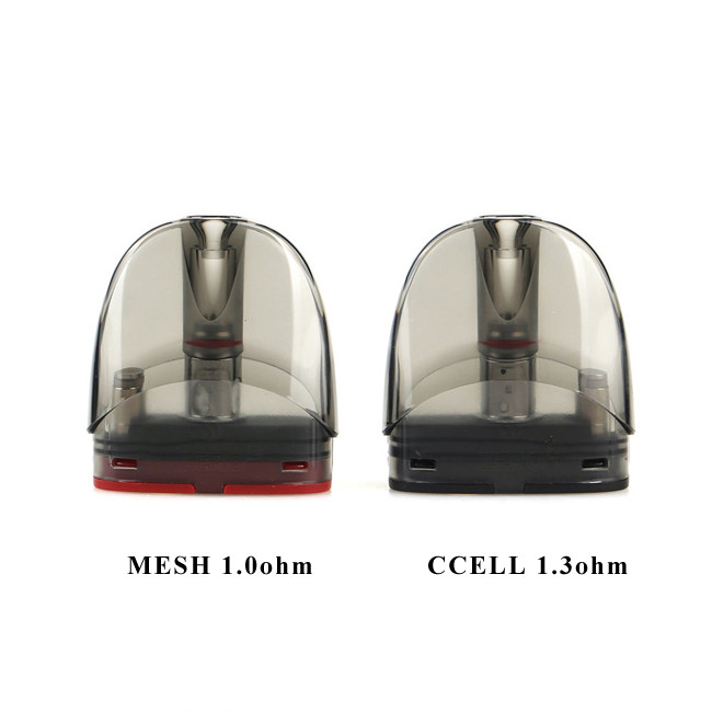 2 piezas de malla 1.0ohm Vaporesso Zero 2 Cartucho Visible Pod PTF Sistema de llenado