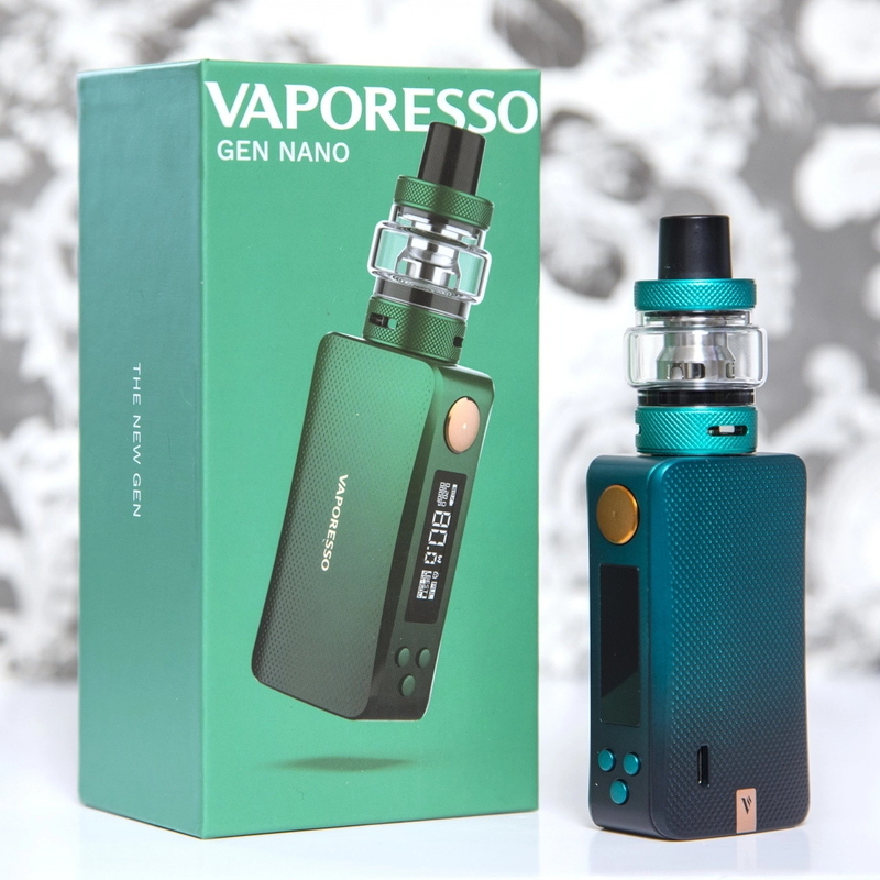 Vaporesso Gen Nano Box Kit 2000mah construido en la batería Gtx arrolla equipos de la MOD de la caja 80w