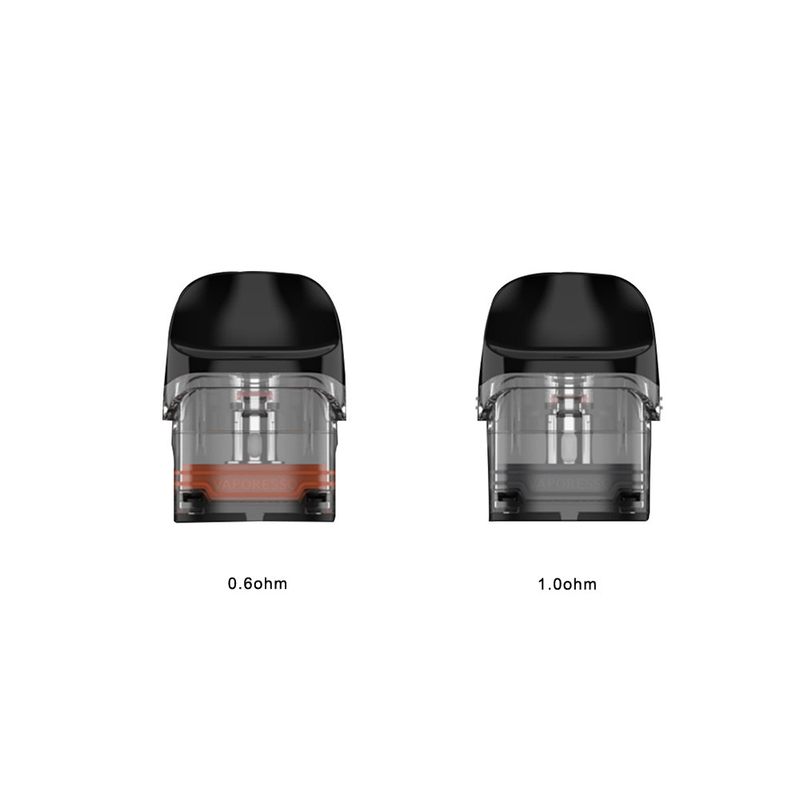 Cartuchos vacíos de lujo 2ml 0.6ohm 1.0ohm 4pcs de la vaina de Vaporesso QS para el equipo de lujo/de QS equipo de lujo de Q