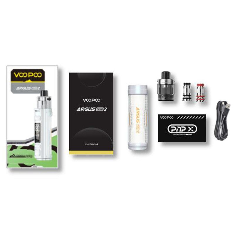 Voopoo Argus Pro 2 Pod Mod Kit 3000mAh Batería incorporada 5ml PnP X 0.15ohm bobina de 0.3ohm