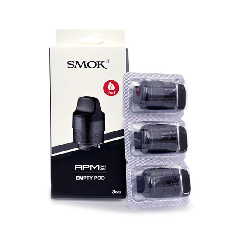 SMOK RPM C Cartucho de cápsula vacía 4 ml 3pcs/ paquete Tipo de paquete estándar