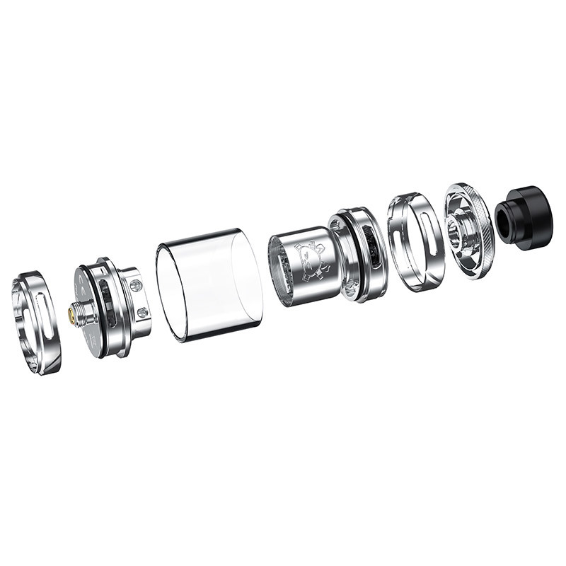 Hellvape Conejo Gordo 2 RTA 6.5 ml / 4 ml / 2 ml Contenedores de flujo de aire personalizados de doble bobina RTA