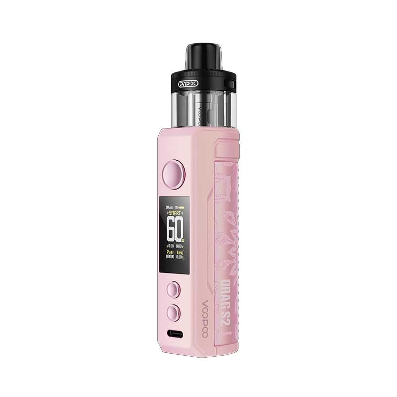 El kit Voopoo Drag s2 Pod Mod 60w con cartucho PnP X DTL / MTL 2500mAh 5ml