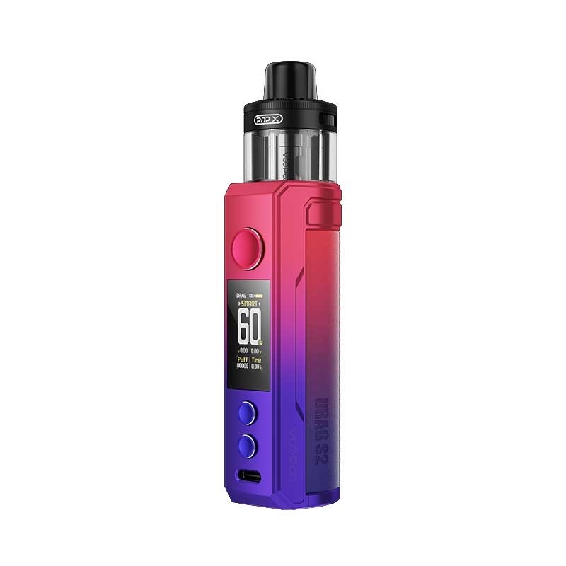 El kit Voopoo Drag s2 Pod Mod 60w con cartucho PnP X DTL / MTL 2500mAh 5ml