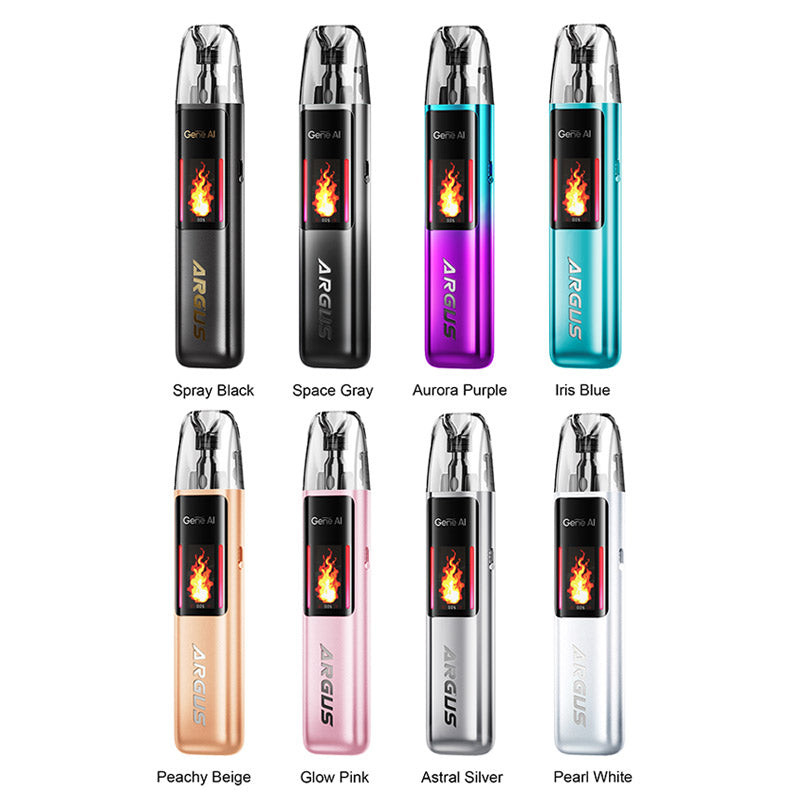 Kit de sistema Voopoo Argus G2 Pod 1000 mAh 3 ml Cartucho de relleno superior de Argus 0,7 ohm 3 ml
