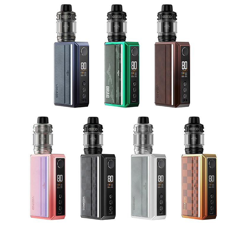 Voopoo arrastrar 5 Pod Mod kit 177w 18650 Batería kits con PnP X de la bobina 5.5ml