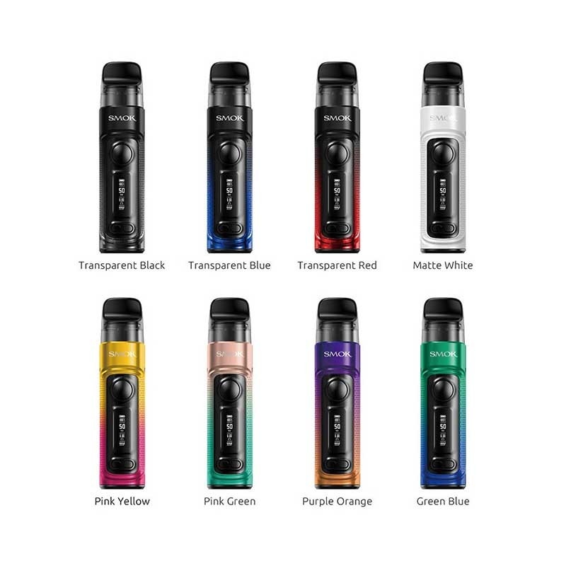 SMOK RPM C Pod Kit 1650mAh 2.5ohm RPM 2 bobina 4ml RPM C Pod cartucho 50W Kits