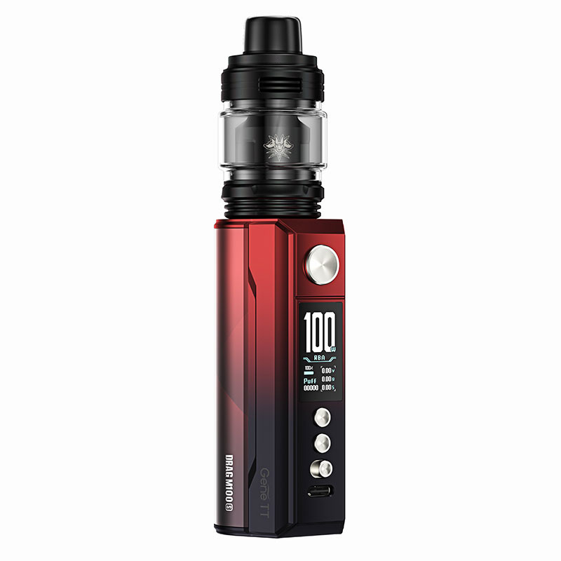 Voopoo Drag M100S Mod Kit 100w con bobina de PnP 5.5ml 0.5ohm Vape Kits
